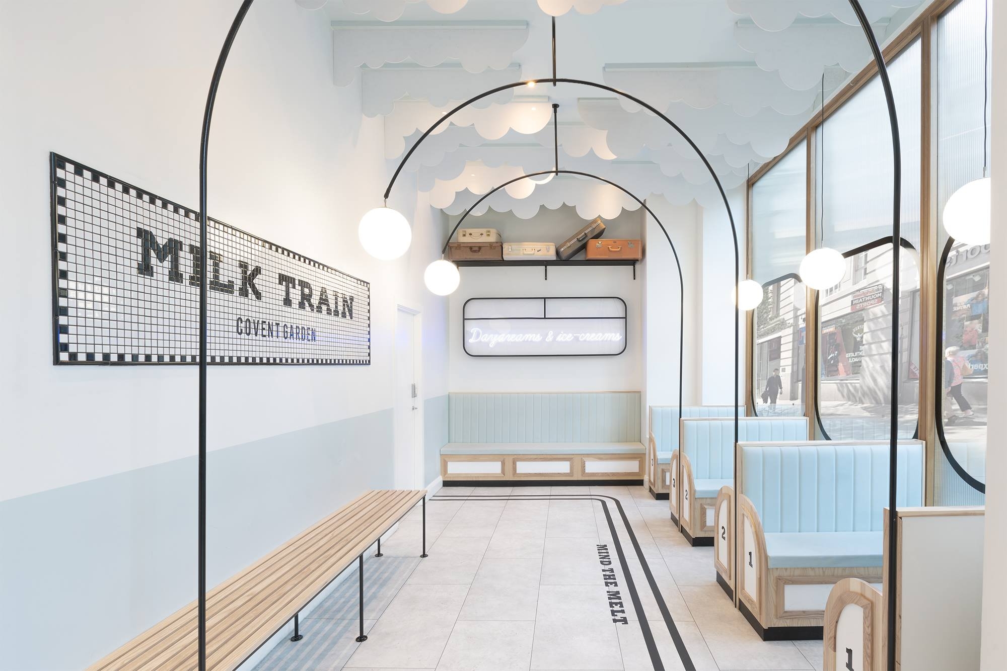Milk Train Art Deco interior by FormRoom