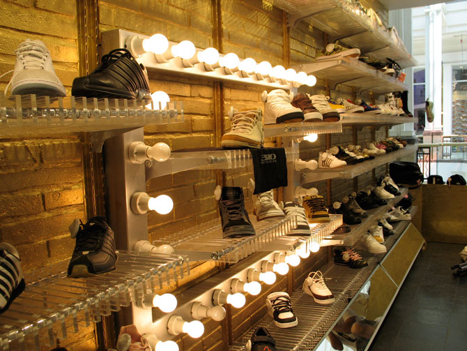 ZOO shoes concept store design in Chile