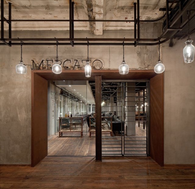 Mercato Restaurant by Neri&Hu in Shanghai, China