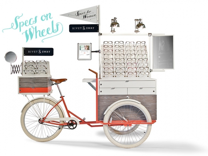Rivet & Sway tricycle Pop Up Shop