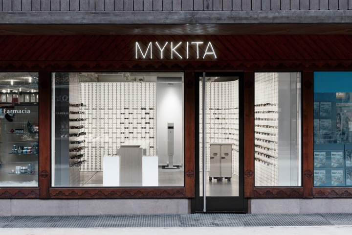 Mykita store in Zermatt 