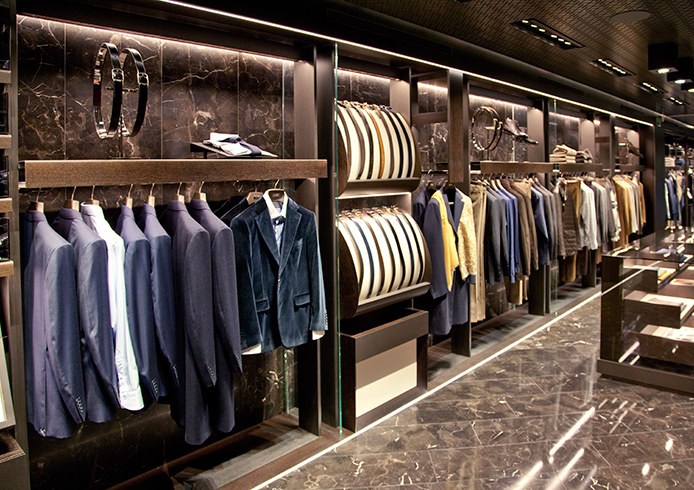 Canali flagship boutique in Madrid