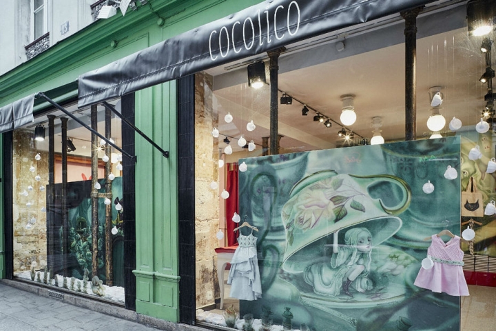 Cocolico pop-up store in paris by  Generous