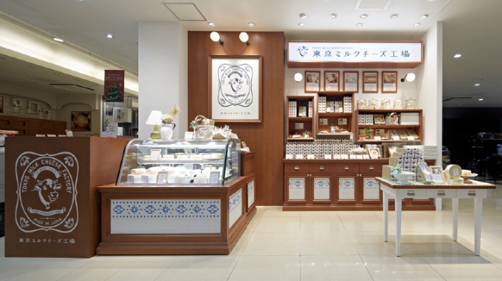  Tokyo Milk Cheese Factory shop design 