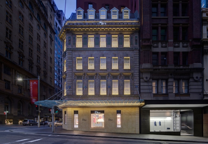 christian dior - the new dior  luxurious homme flagship in sydney
