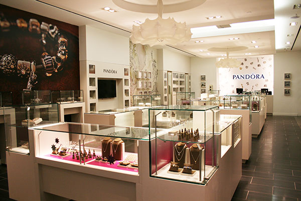 Pandora jewellery boutique, opend a new location in SoHo New York