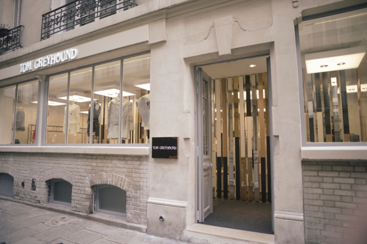 Tom Greyhound store opening in Paris