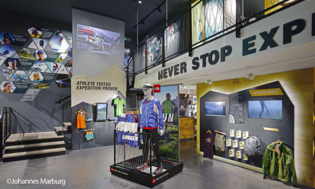 The North Face Flagship Store Design, Milan by Green Room