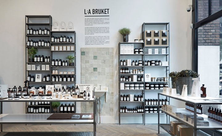 We Are Labels flagship store design in Amsterdam