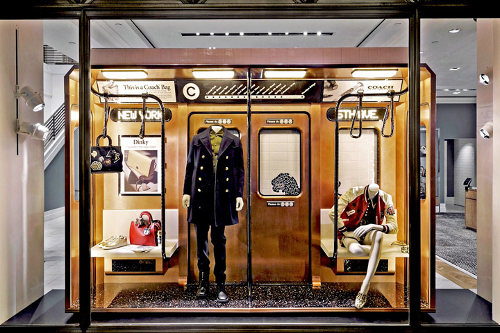 Subway 2016 windows by Coach & Booma Group, New York 