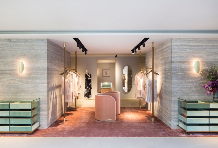 Carine Gilson flagship in Brussels is David/Nicolas first boutique concept