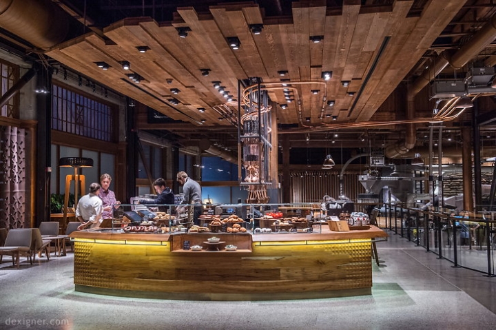 Starbucks Reserve Roastery and Tasting Room in Capitol Hill -Seattle.